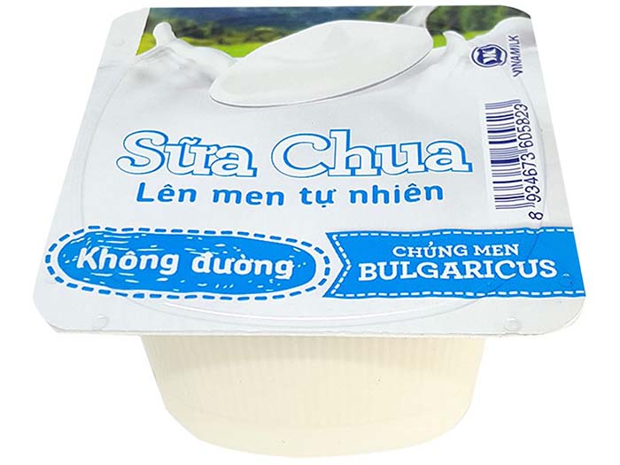 1 HỘP SỮA CHUA KHÔNG ĐƯỜNG VINAMILK BAO NHIÊU CALO