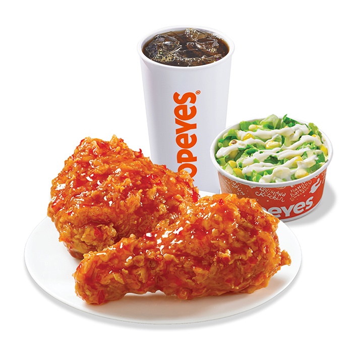 Gà tắm nước mắm popeyes bao nhiêu calo